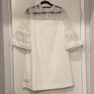 Catherine Malandrino Dress with Bell Sleeves